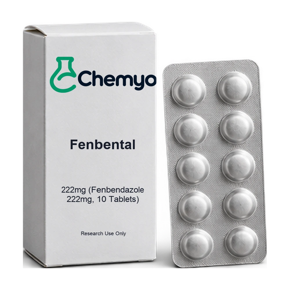 Fenbental 222mg (Fenbendazole 222mg, 10 Tablets) — Chemyo