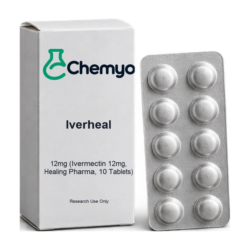 Iverheal 12mg (Ivermectin 12mg, Healing Pharma, 10 Tablets) — Chemyo