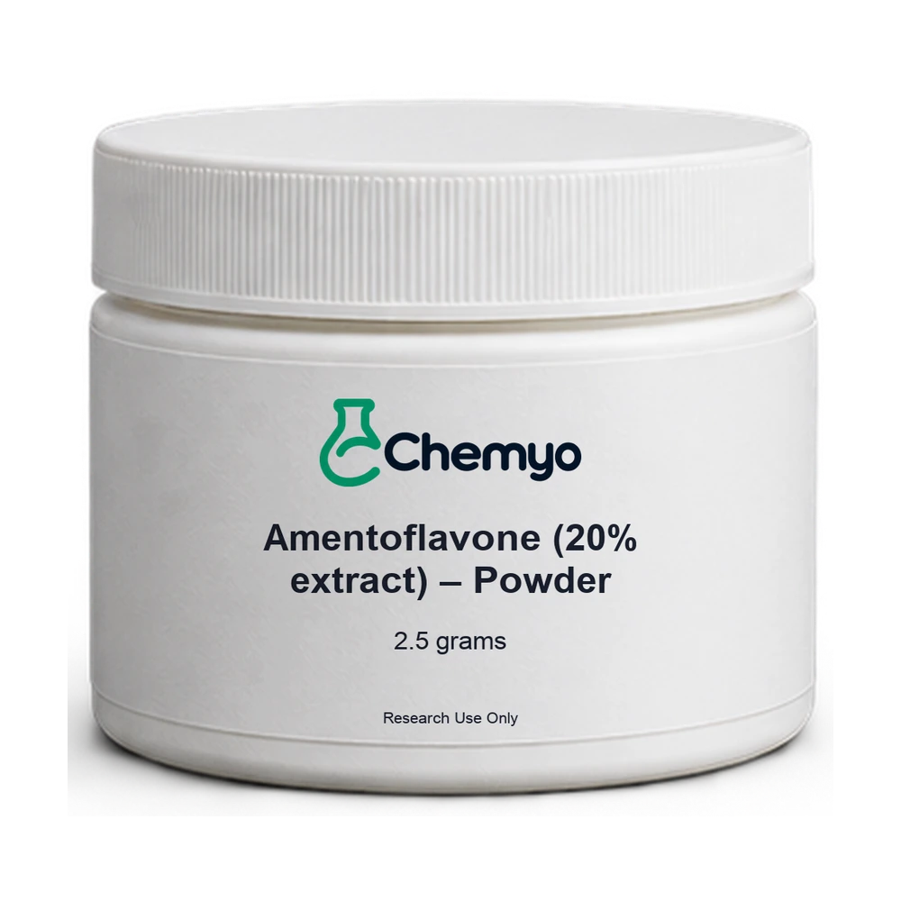 Amentoflavone (20% extract) – Powder, 2.5 grams — Chemyo