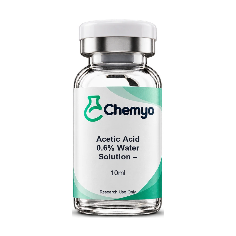 Acetic Acid 0.6% Water Solution – 10ml — Chemyo