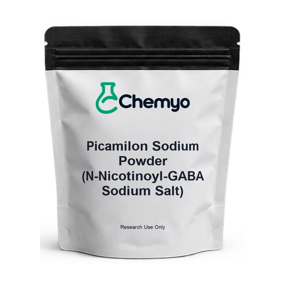 Picamilon Sodium Powder (N-Nicotinoyl-GABA Sodium Salt) — Chemyo