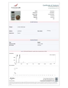 5-Amino-1MQ (50mg/capsule), 60 Capsules lab report